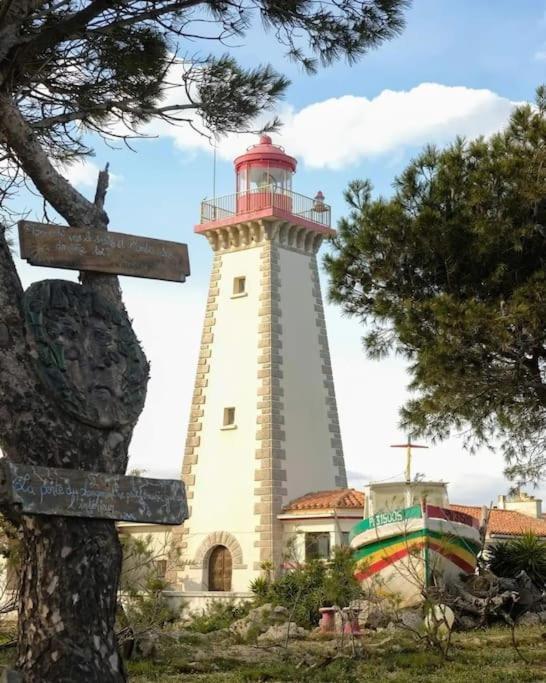 סיג'אן A 5Mn De La Reserve Africaine, Charmante Maison De Village Avec Patio מראה חיצוני תמונה